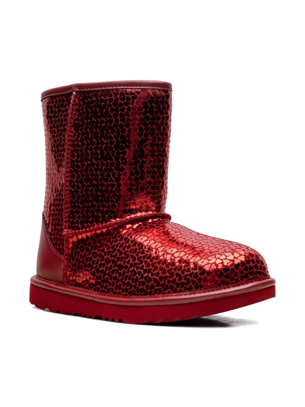 UGG Kids Classic II Gel Hearts "Red" boots