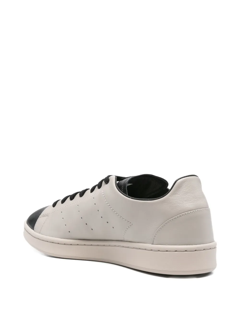 Y-3 Superstar leather-panelled sneakers Grey