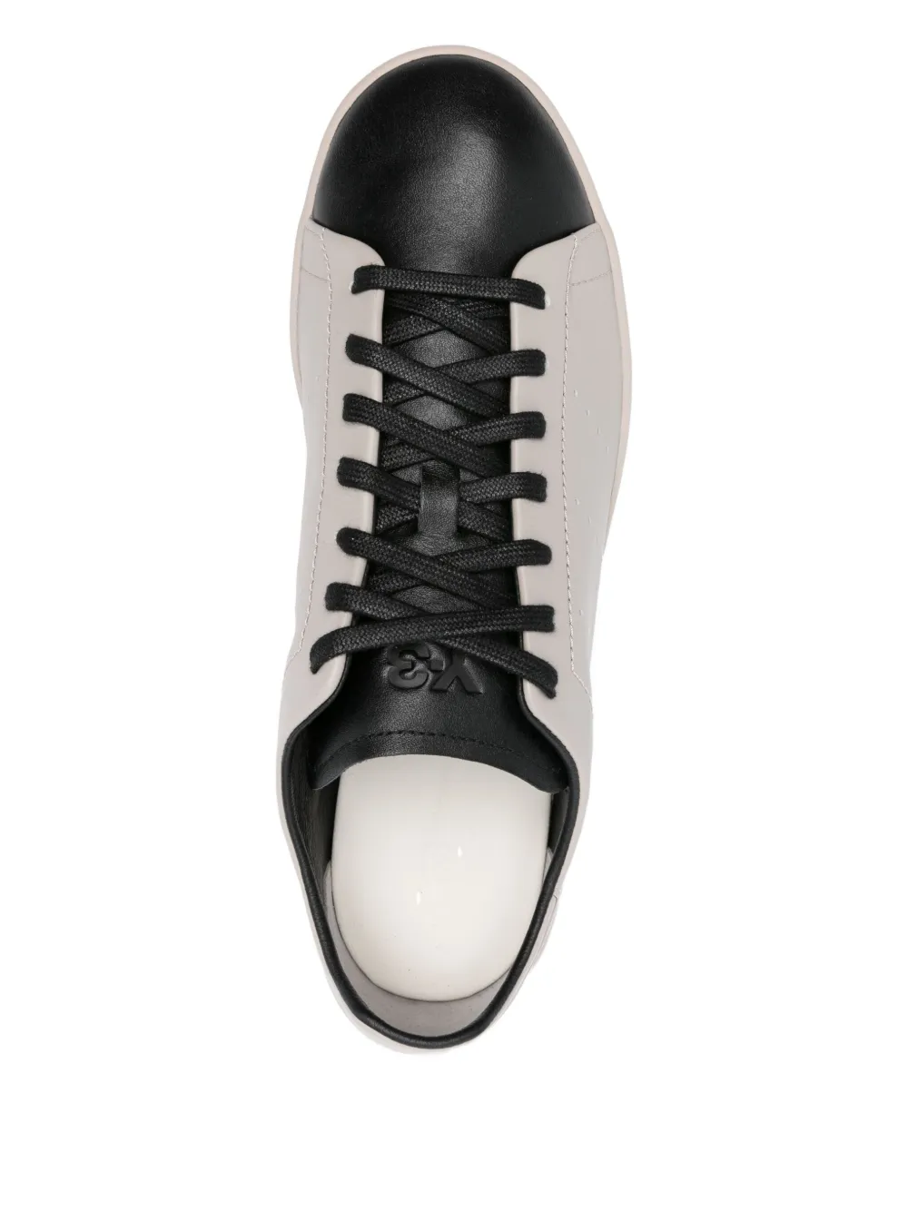 Y-3 Superstar leather-panelled sneakers Grey