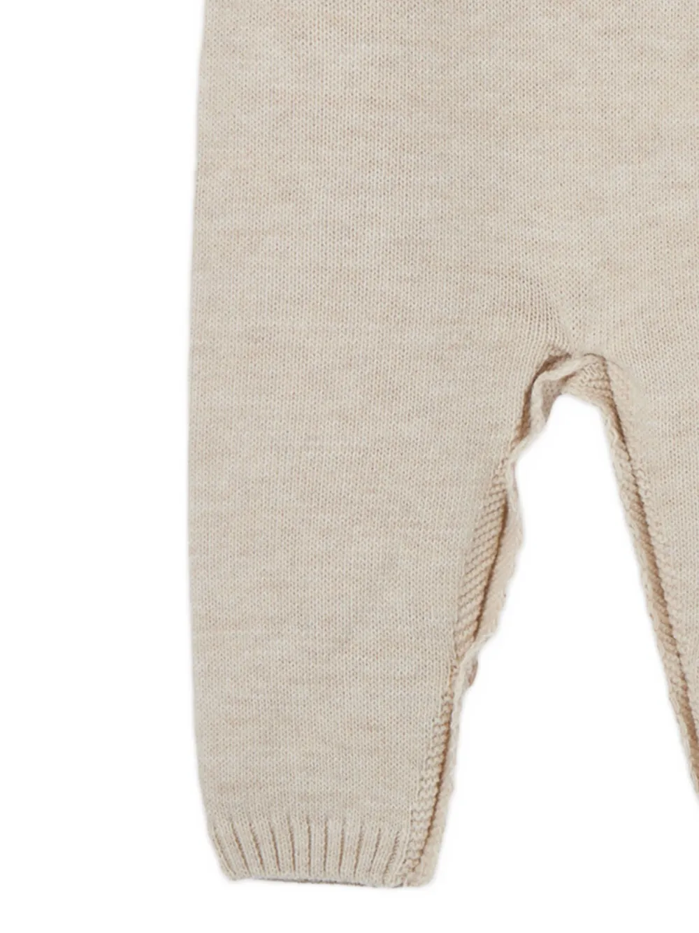 Paz Rodriguez Gebreide romper Beige