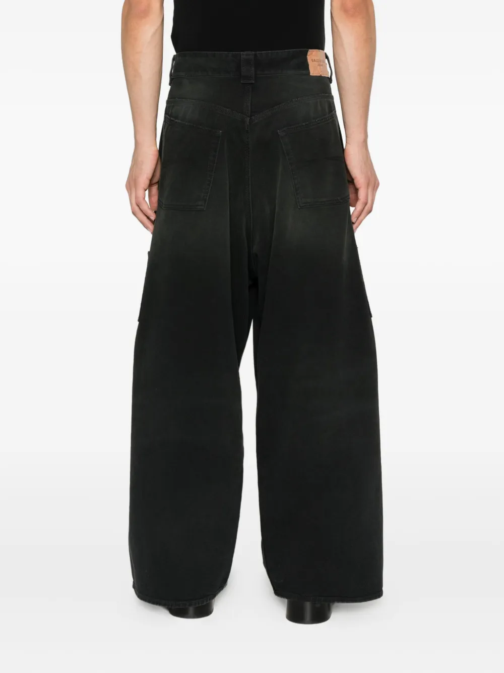 Balenciaga Broek met vlakken Zwart