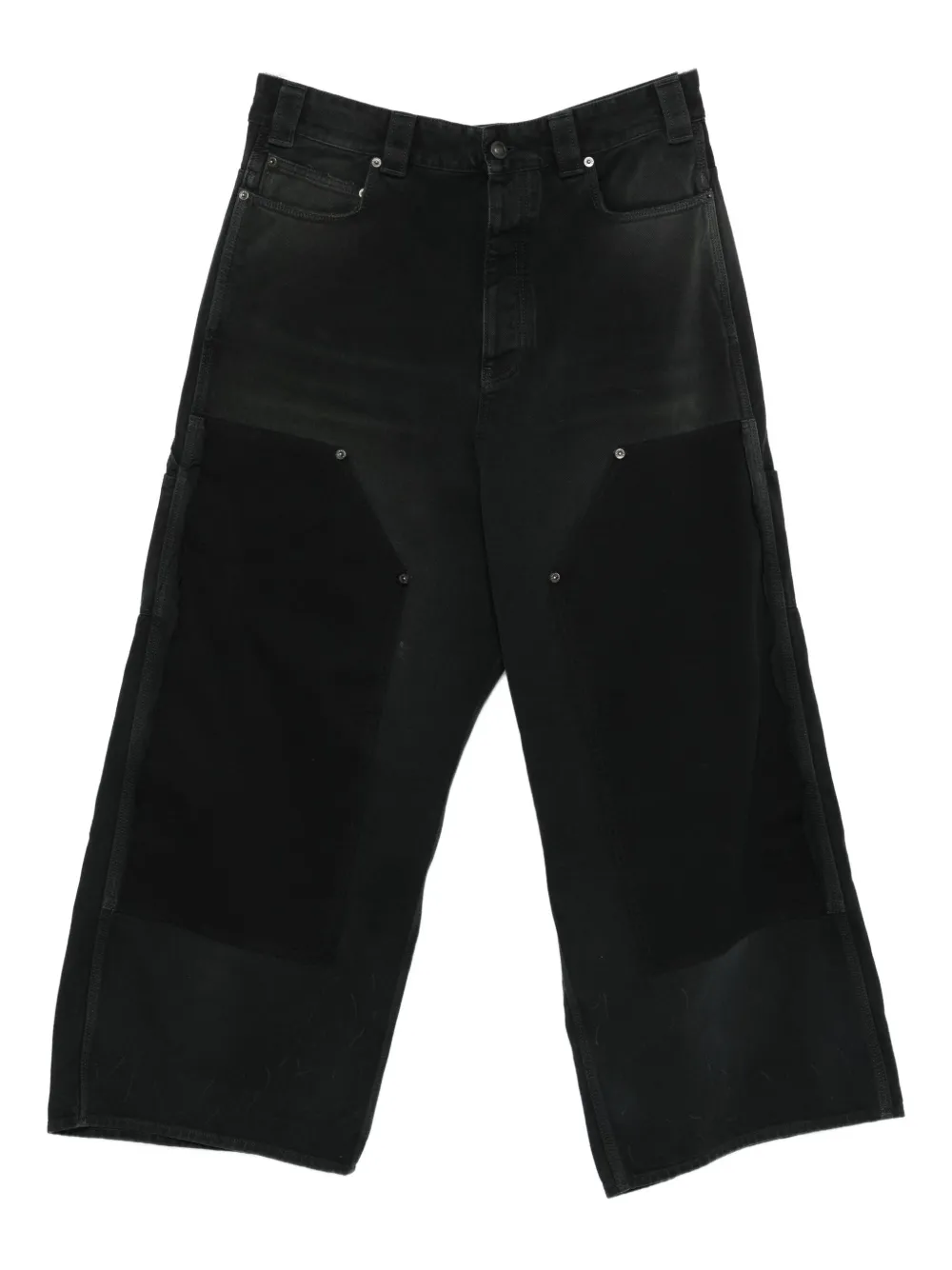 Balenciaga Broek met vlakken Zwart