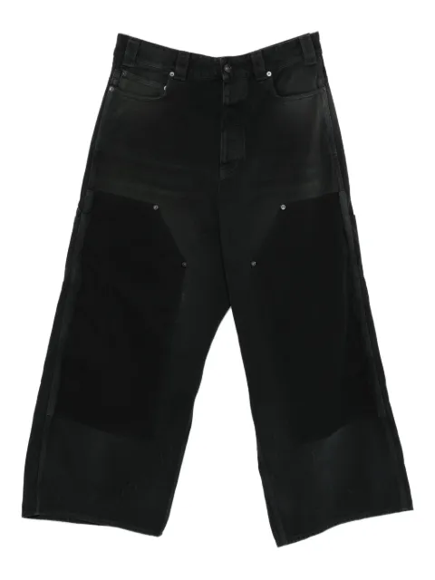 Balenciaga panelled cotton trousers