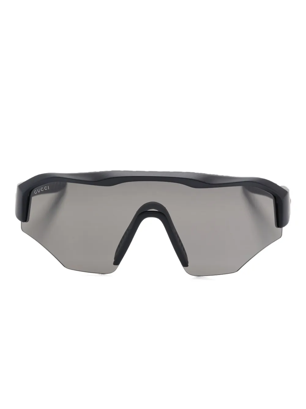 Gucci Eyewear mask-frame sunglasses Zwart