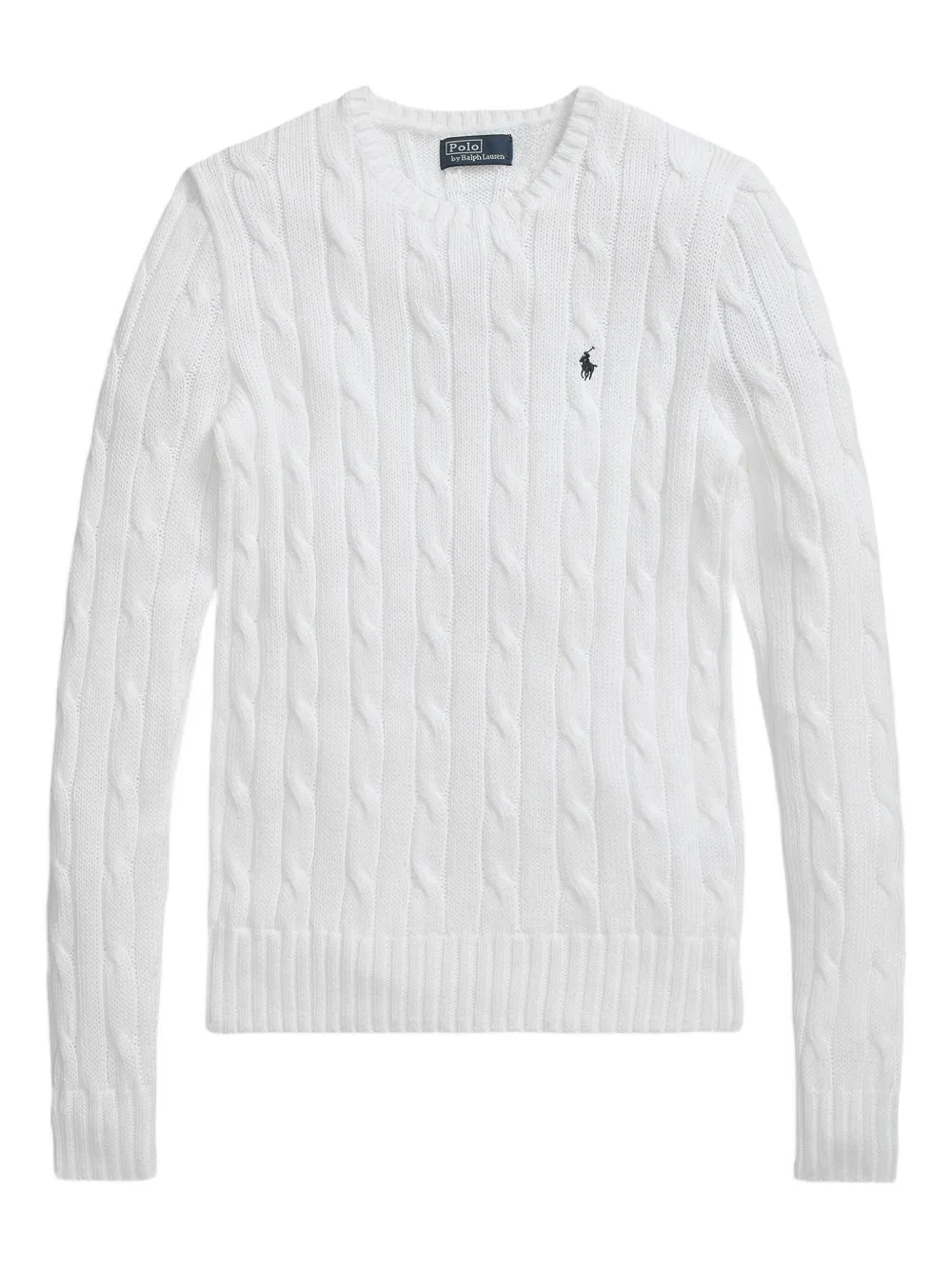 Polo Ralph Lauren cable-knit pullover - ホワイト Polo Ralph Lauren cable-knit pullover - ホワイト