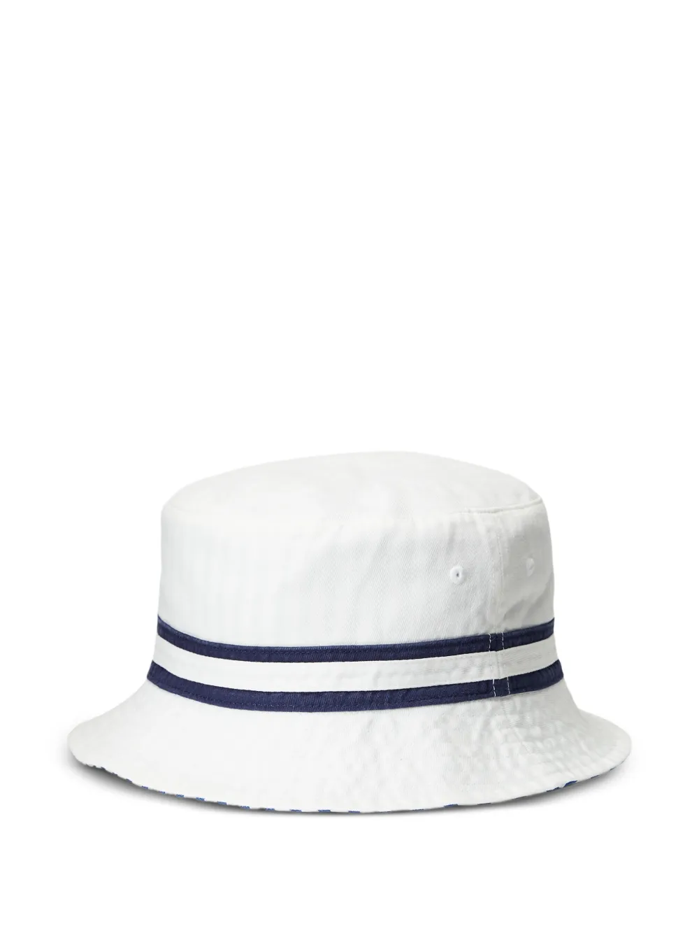 Polo Ralph Lauren Vissershoed met twill streep - Wit
