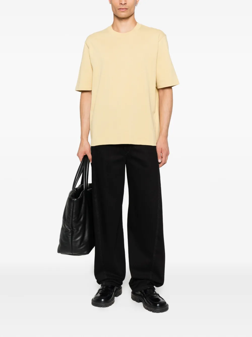 AMI Paris T-shirt met ronde hals Groen