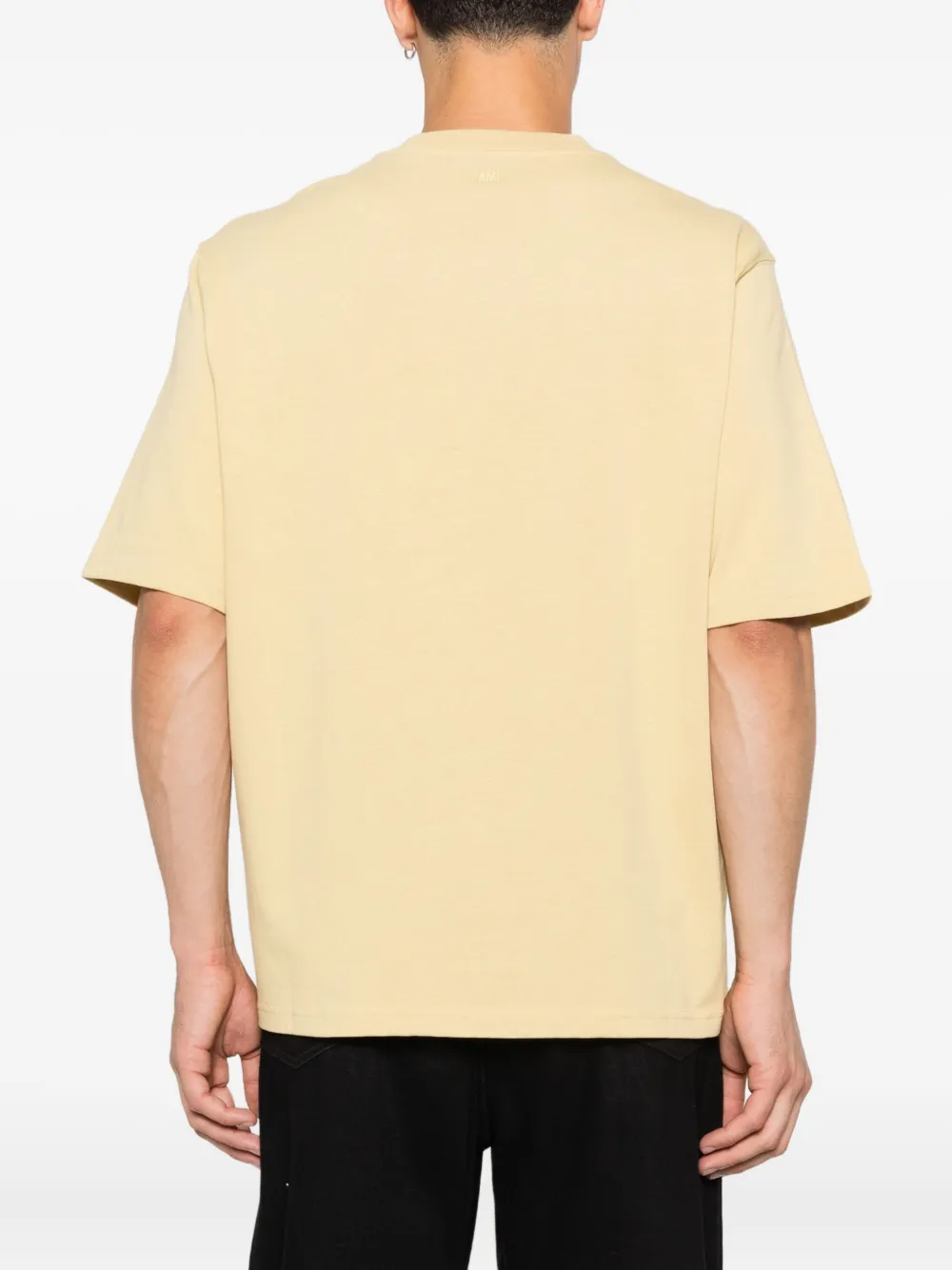 AMI Paris T-shirt met ronde hals Groen