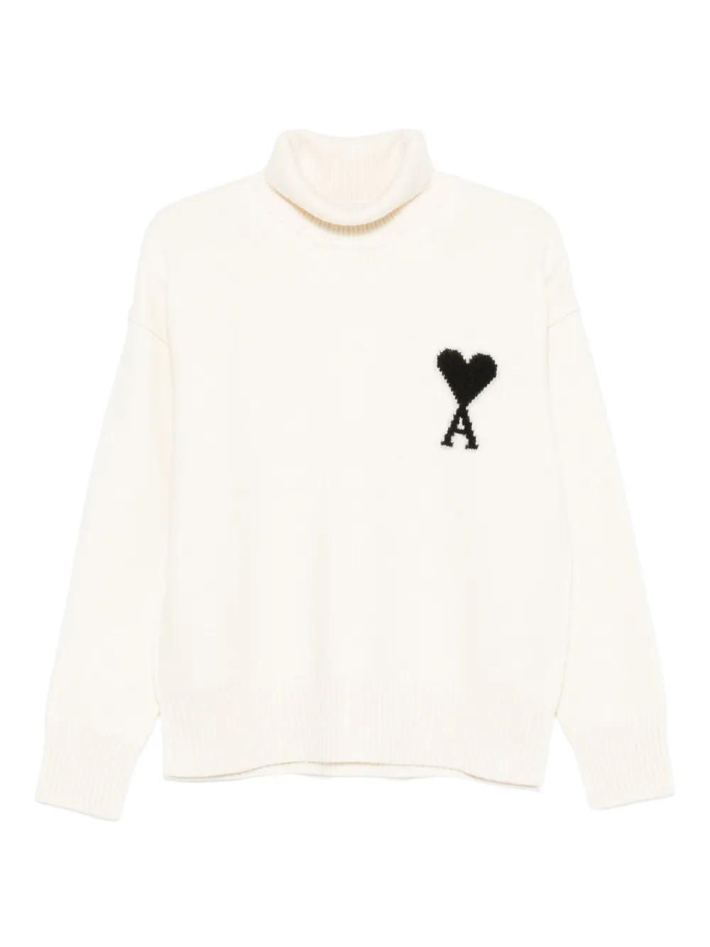 AMI Paris Coltrui met logo Beige