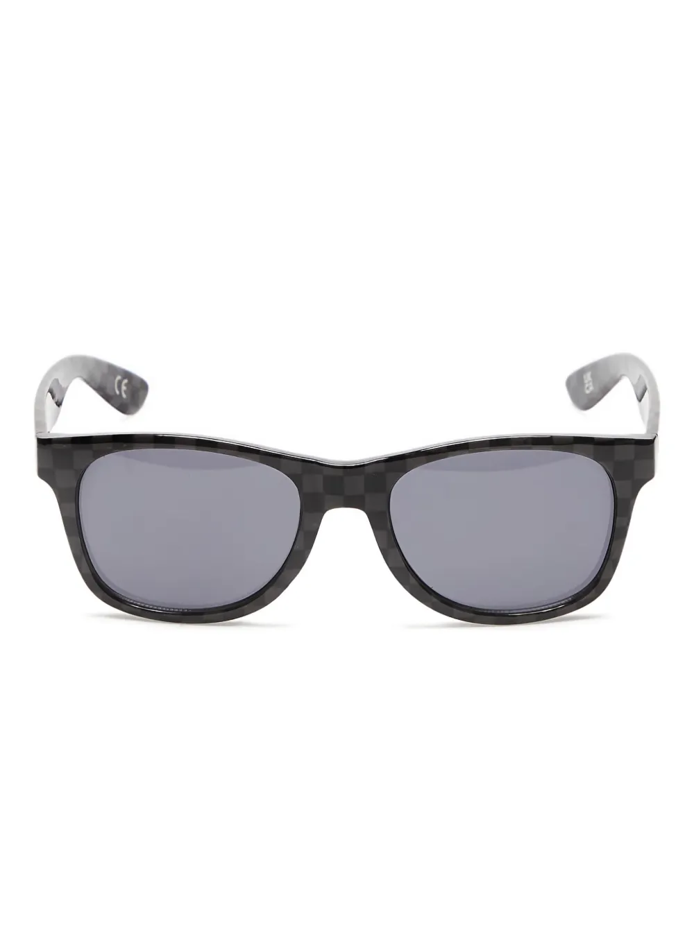 Vans Spicoli 4 checkerboard square-frame sunglasses | Black | Image 1