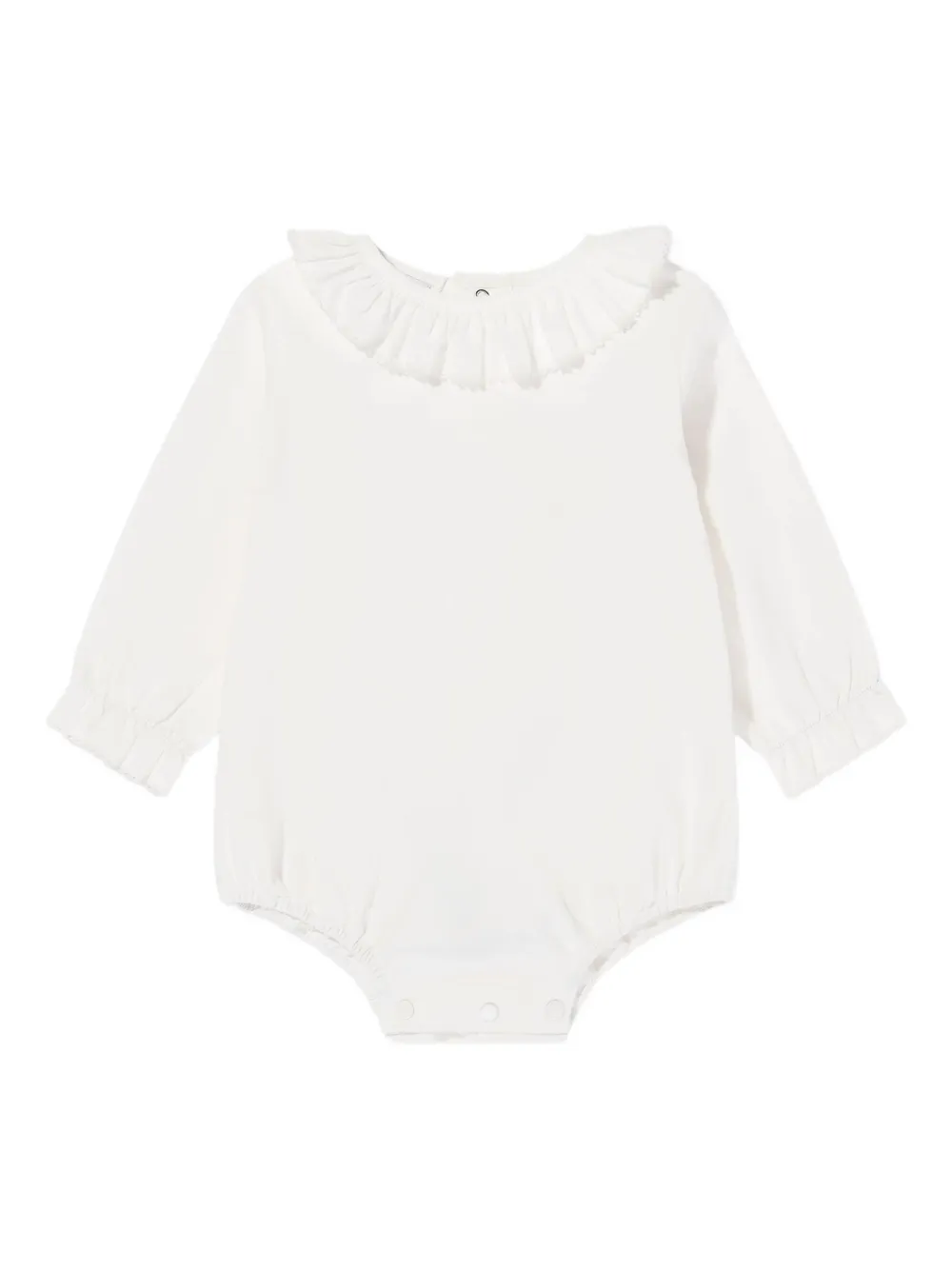 Paz Rodriguez Ruffled Dungarees Set In Pink