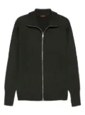 Barena ribbed zip-up cardigan - Green
