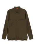 Barena patch-pocket wool shirt - Green