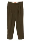 Barena pleated-front tapered trousers - Green