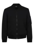 DONDUP zip-fastening bomber jacket - Black