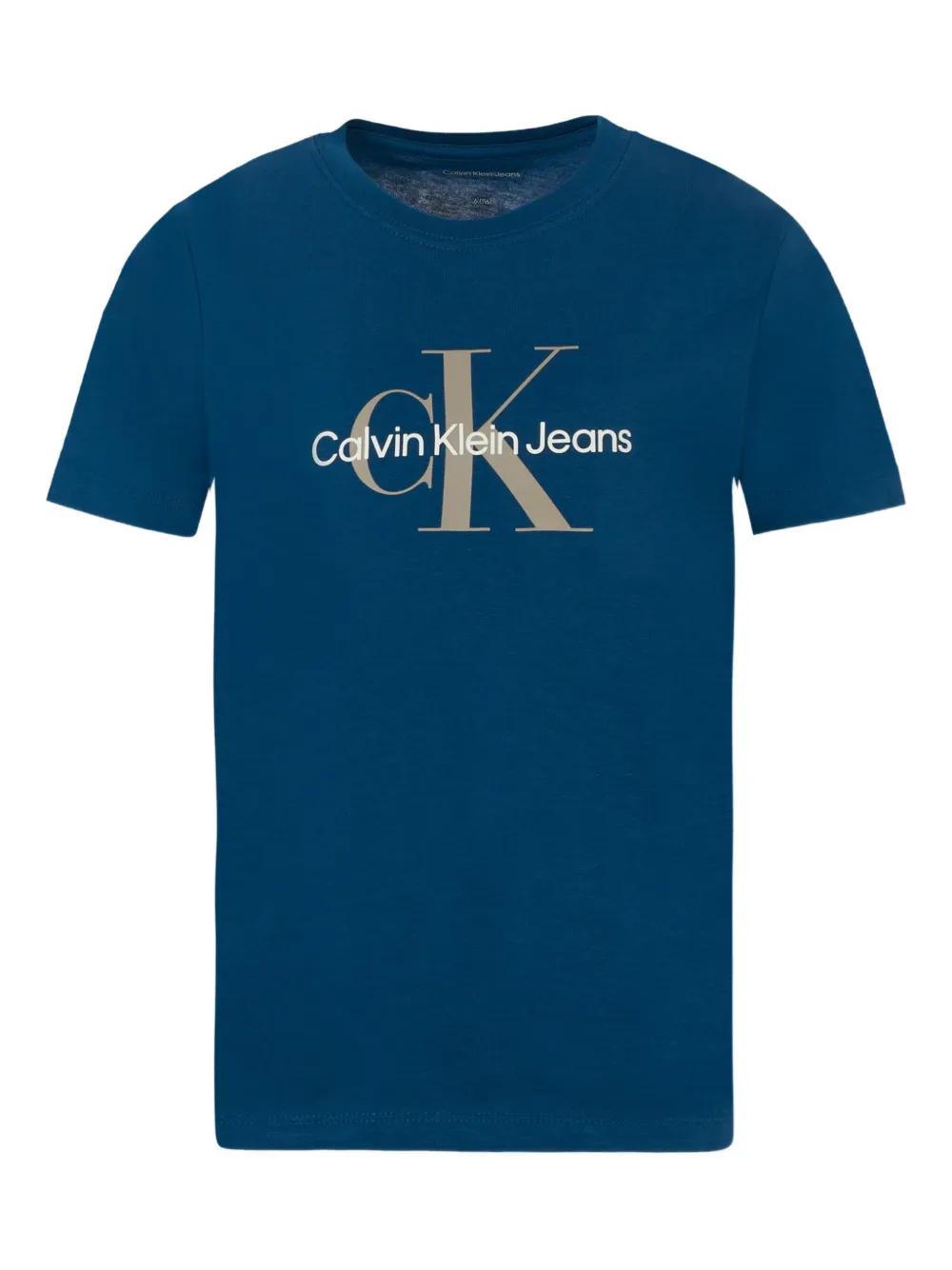 Calvin Klein Kids T-shirt met logoprint Blauw