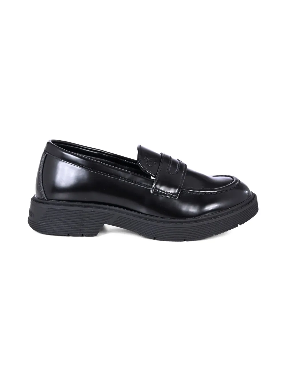 Calvin Klein Kids penny-strap loafers Black