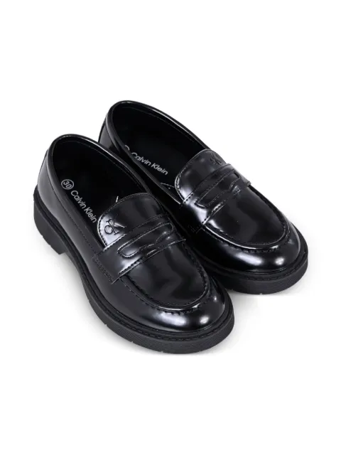 Calvin Klein Kids penny-strap loafers
