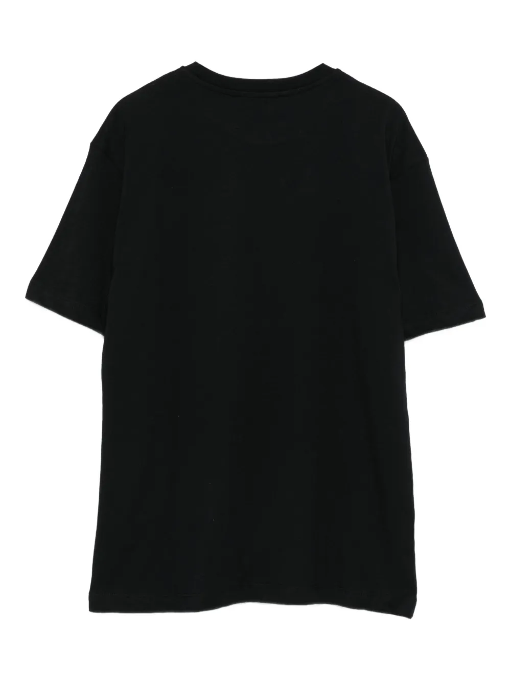 MSGM Kids logo-embossed T-shirt Zwart