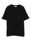 MSGM Kids logo-embossed T-shirt - Black
