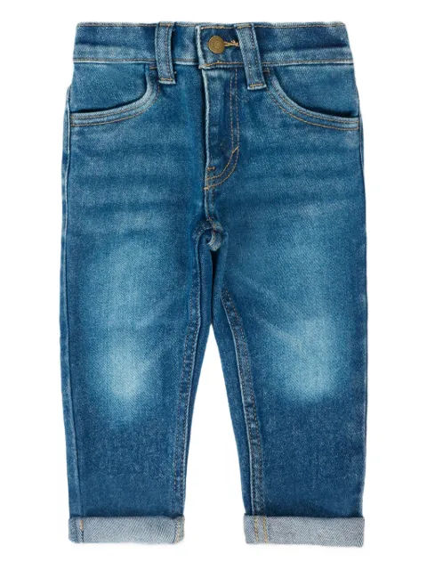Levi's Kids cuffed distressed jeans