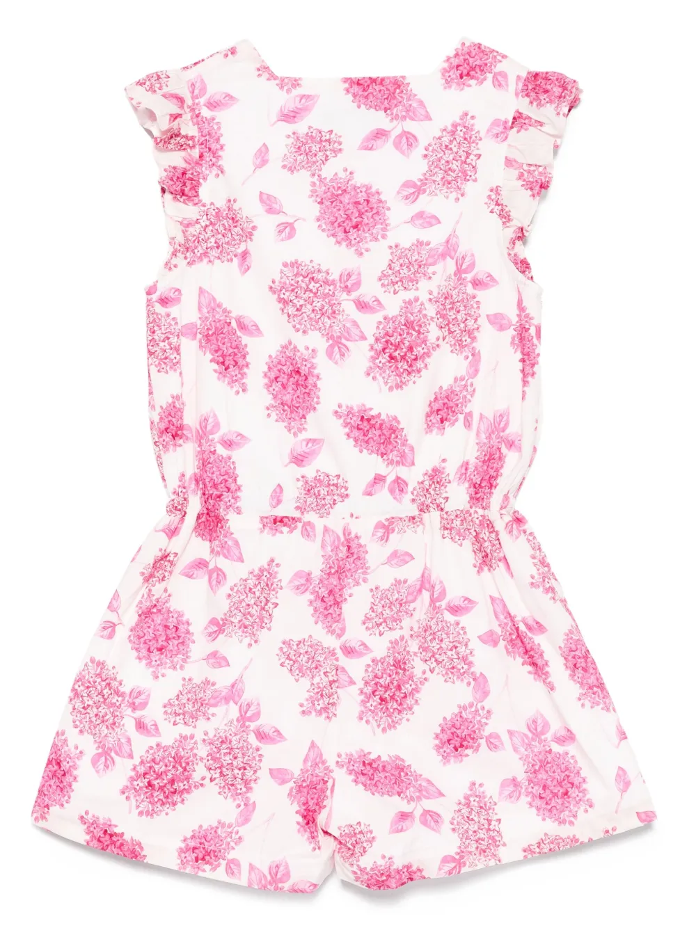 Tartine Et Chocolat Playsuit met ruches en bloemenprint Roze