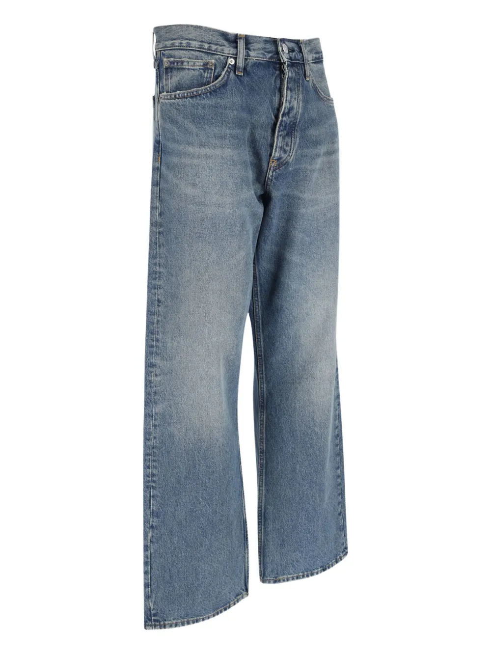 Sunflower logo-patch jeans Blauw