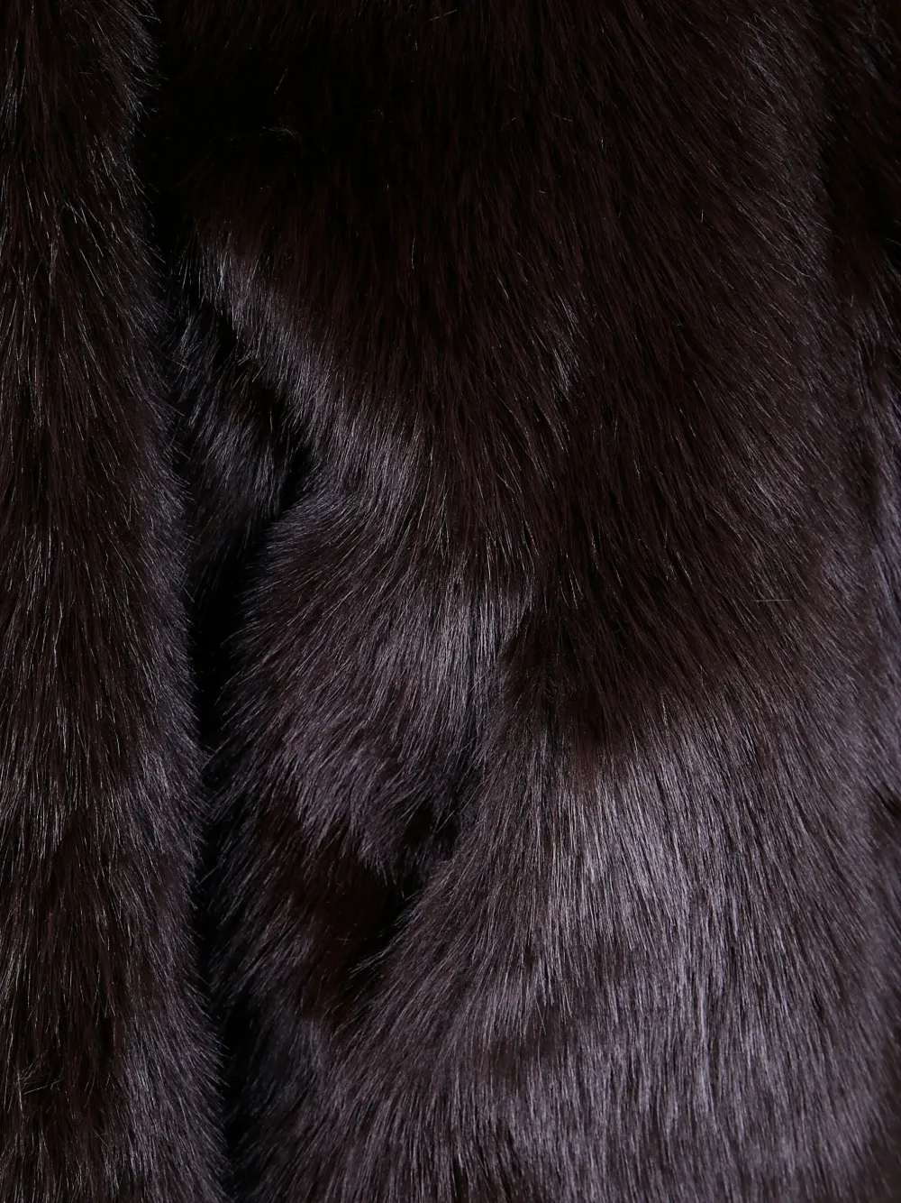 DRHOPE Bomber jas van imitatiebont Bruin