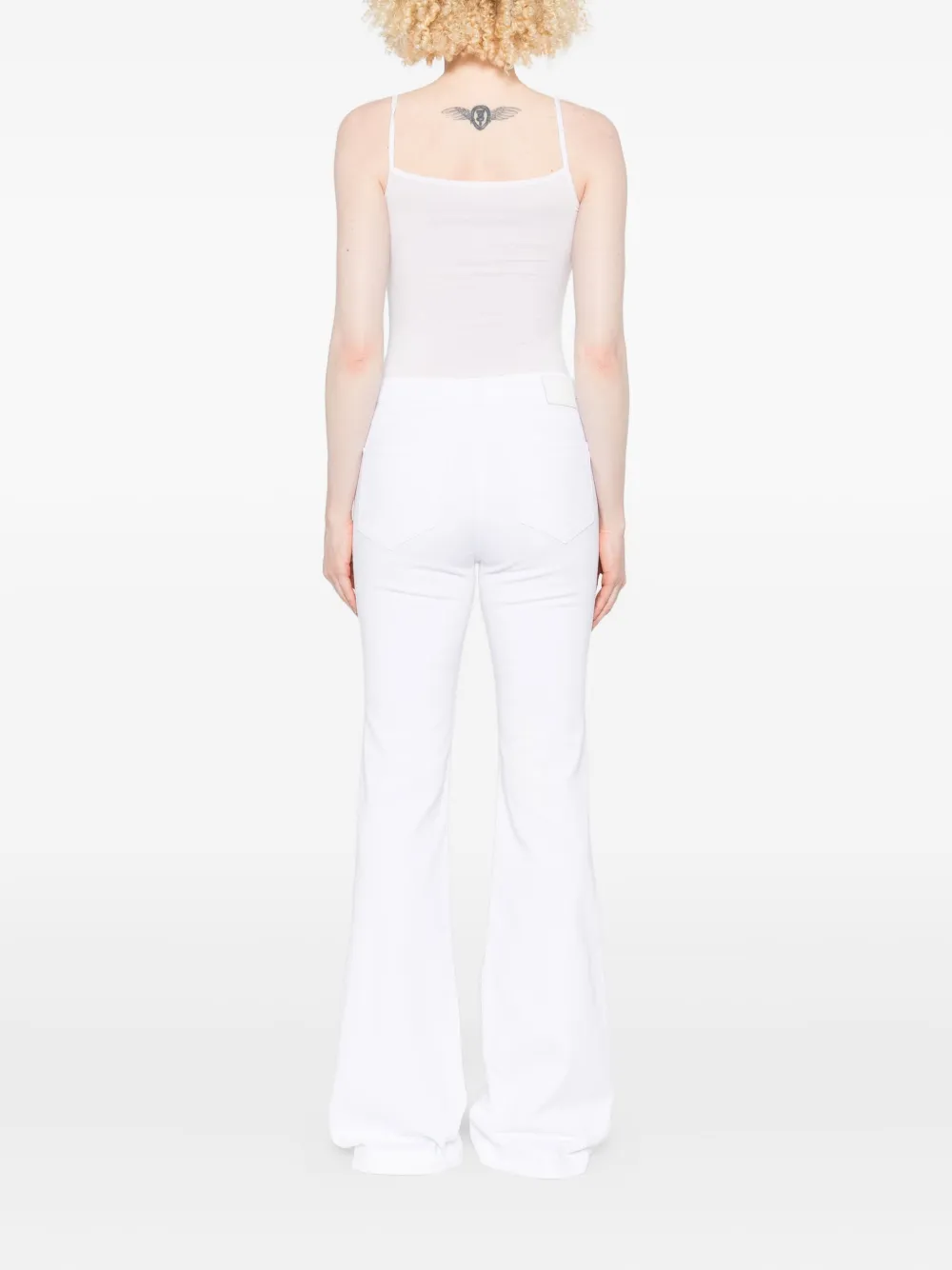 AG Jeans Flared jeans Wit