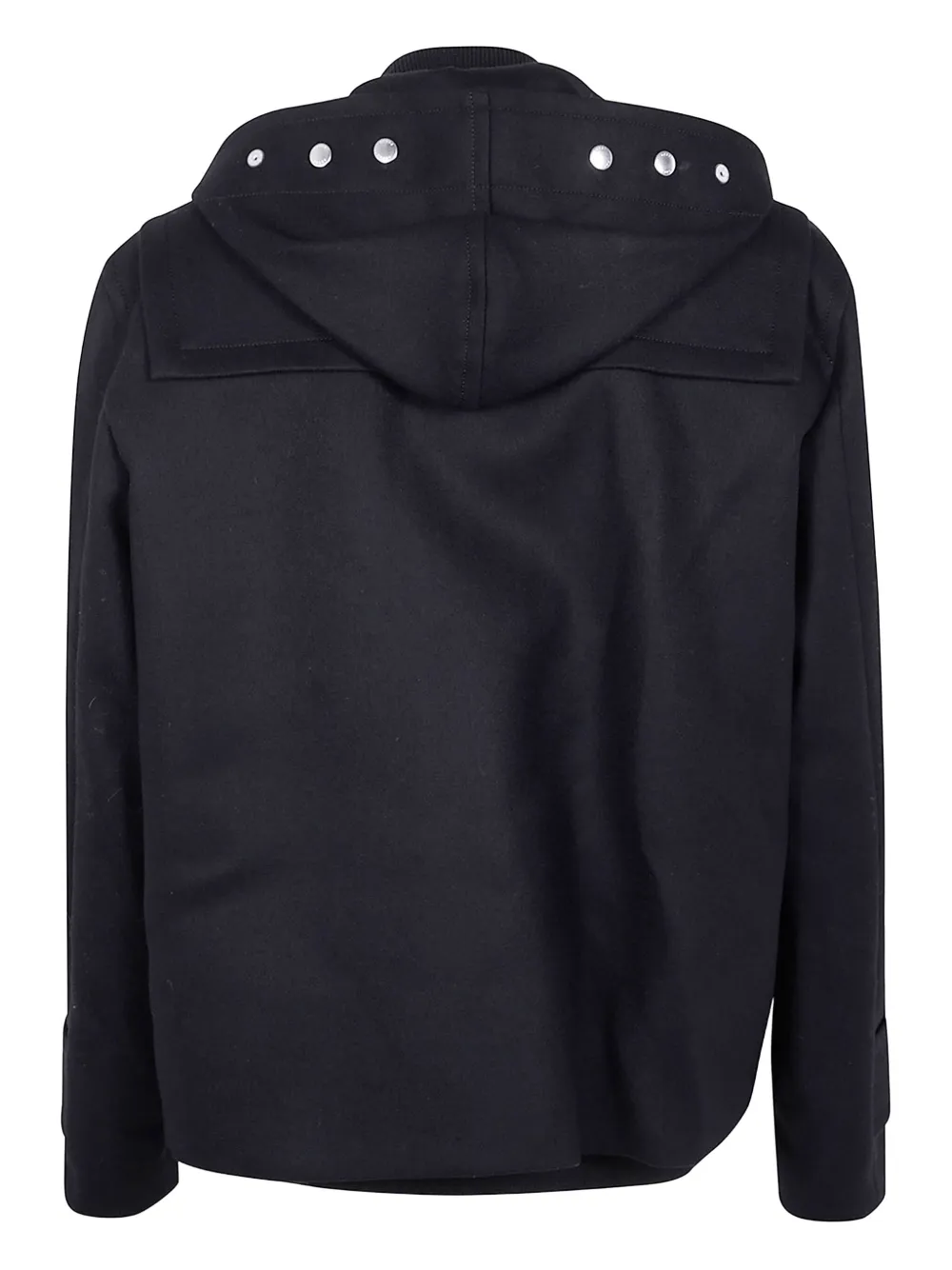 sacai Jack met capuchon en houtje-touwtje-sluiting Zwart