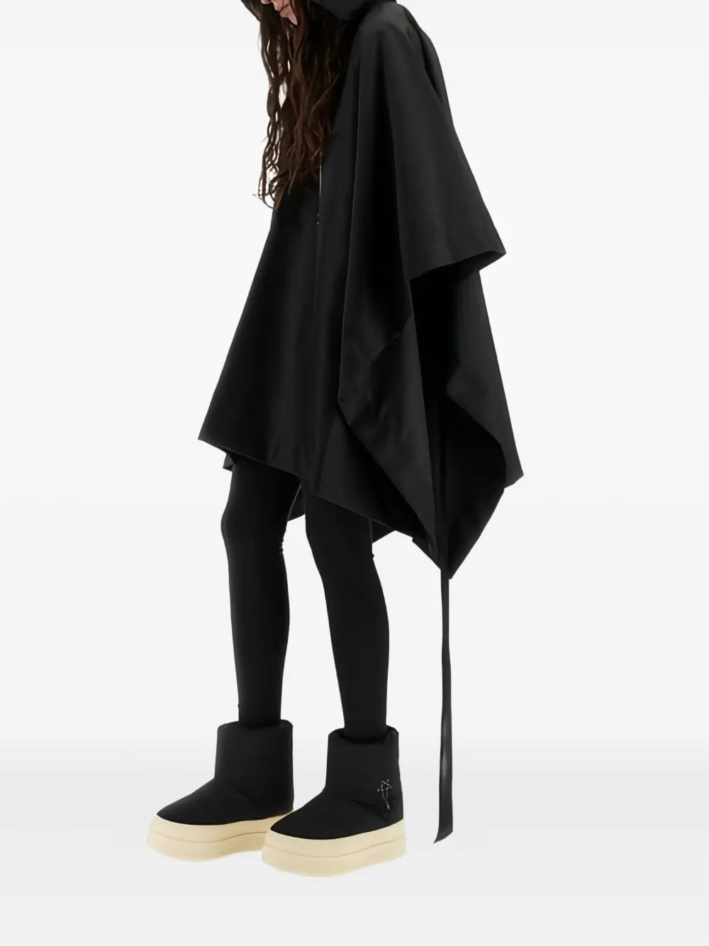 Rick Owens DRKSHDW Concordians drawstring poncho | Parkas | Image 2