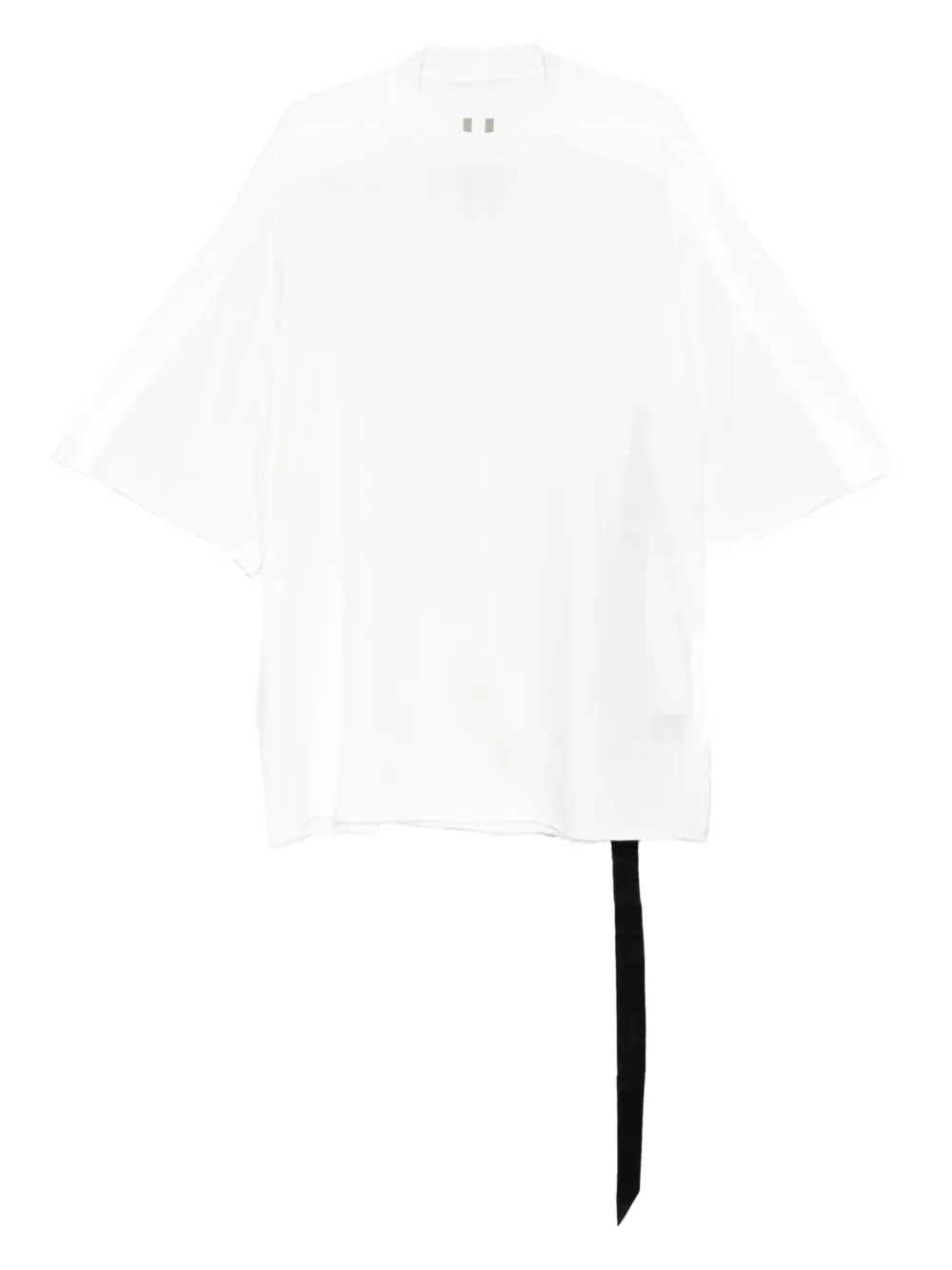 dropped-hem T-shirt