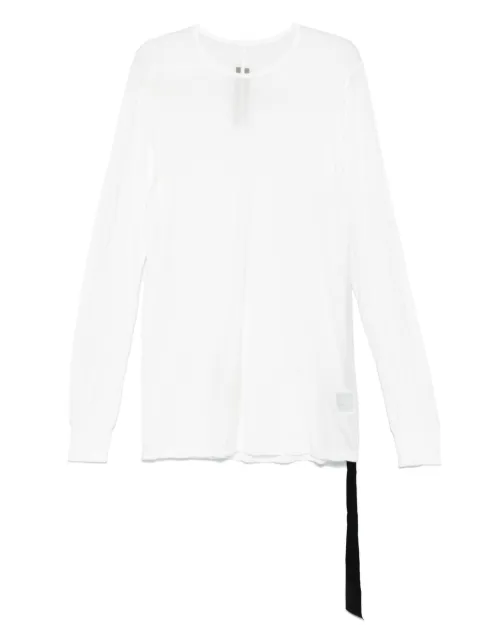 Rick Owens DRKSHDW side-tie long-sleeve T-shirt