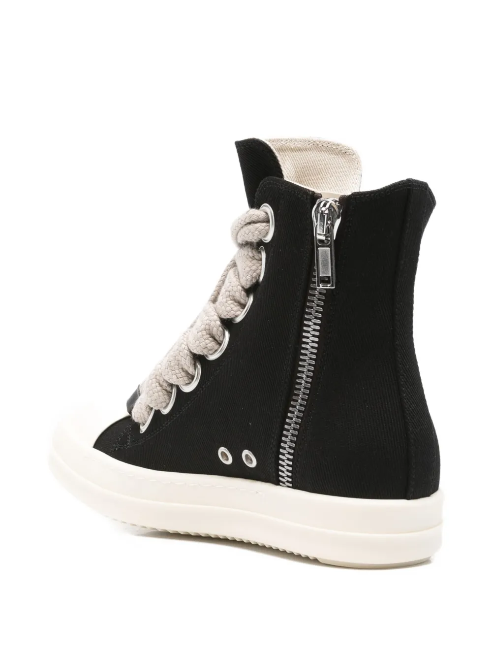 Rick Owens DRKSHDW Sneakers met geborduurde ster Zwart