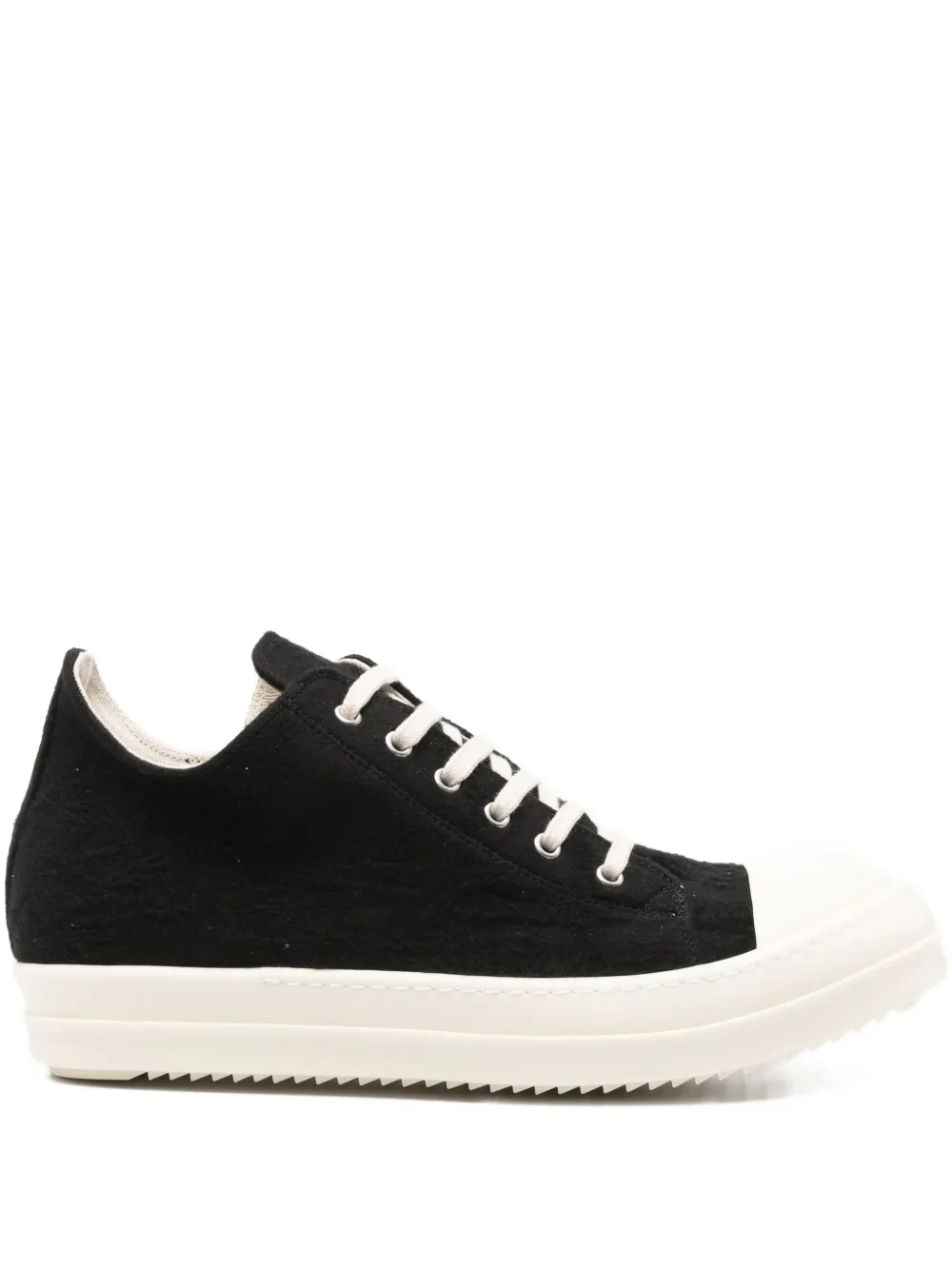 Rick Owens DRKSHDW lace-up low-top sneakers Black