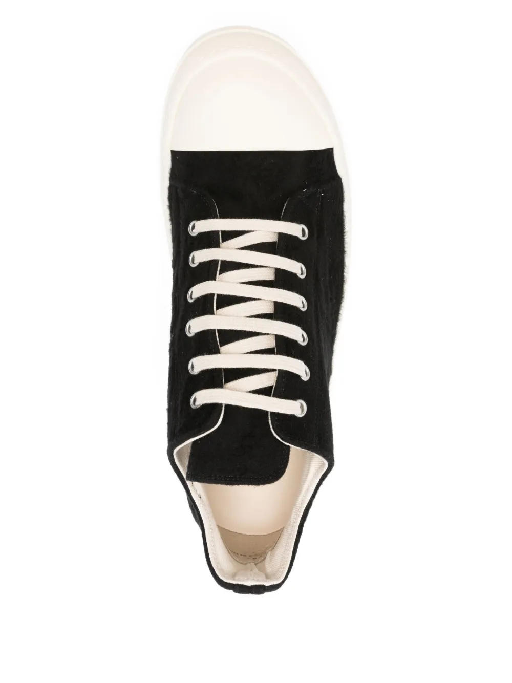 Rick Owens DRKSHDW lace-up low-top sneakers Black