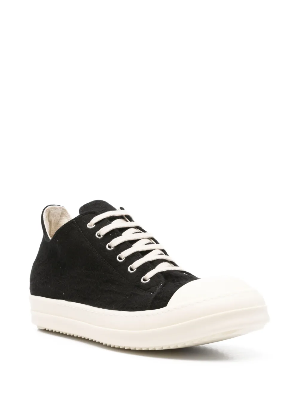 Rick Owens DRKSHDW lace-up low-top sneakers Black