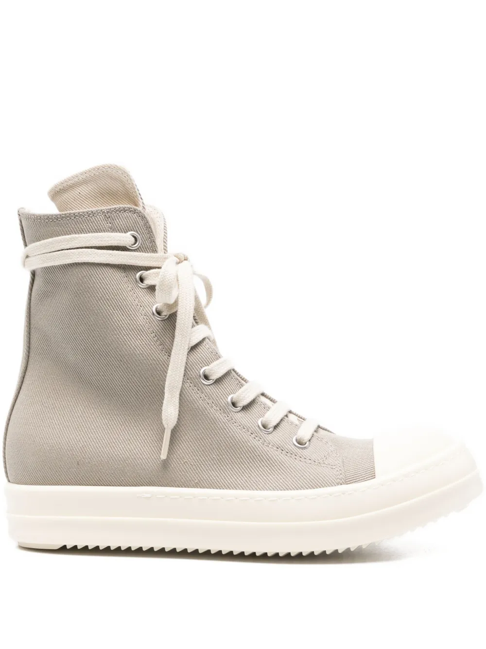 Rick Owens DRKSHDW lace-up high-top sneakers Grey
