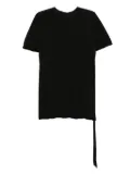 Rick Owens DRKSHDW side-tie organic cotton T-shirt - Black