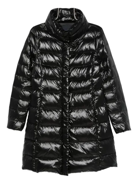 Fay quilted stand-collar coat