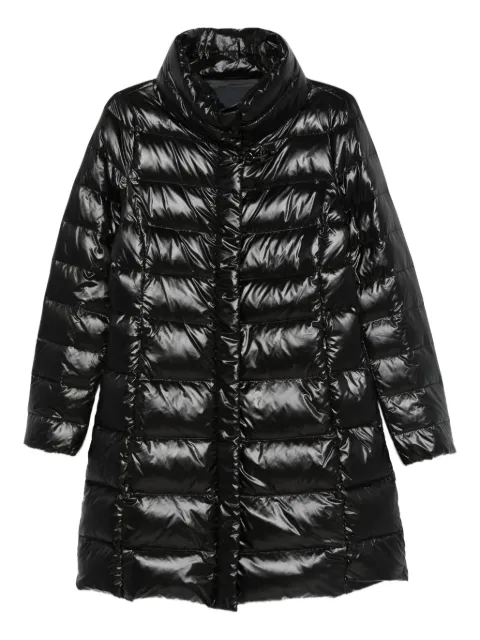 Fay quilted stand-collar coat