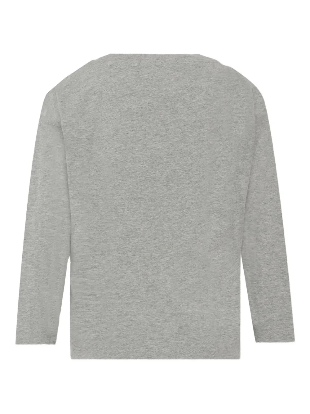 Bobo Choses Dice-print Long-sleeved T-shirt In Gray