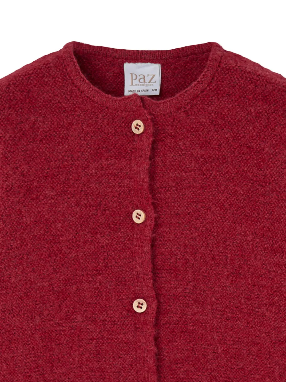 Paz Rodriguez Vest met knopen Rood