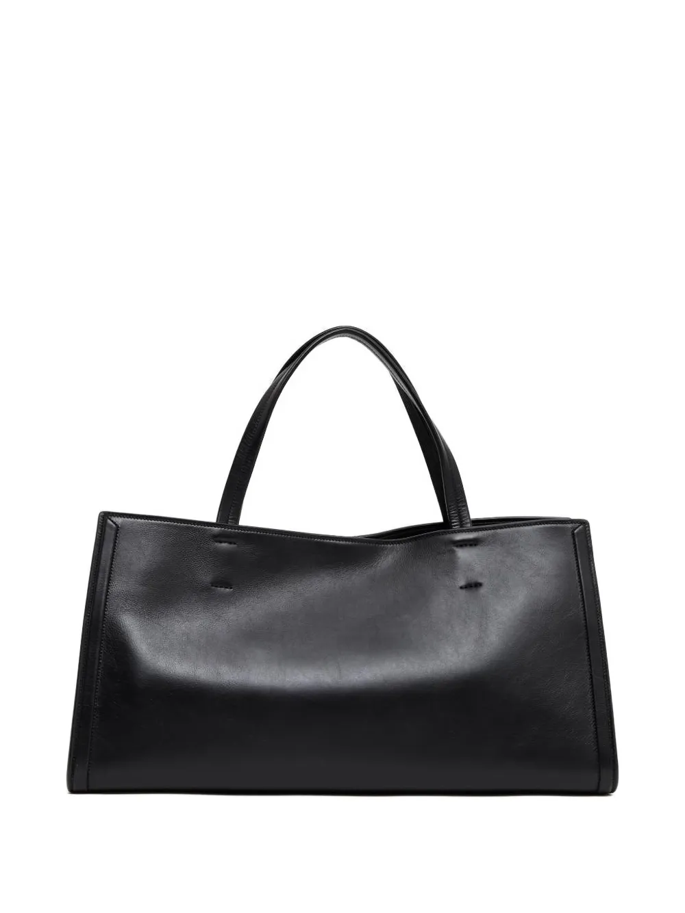Phoebe Philo small Kit leather tote bag | Black | Image 1