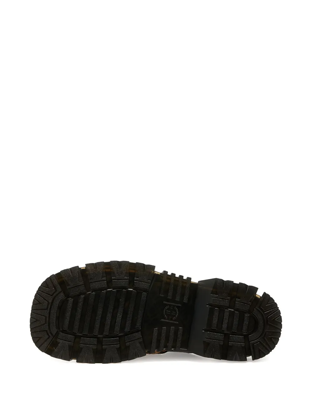 Dr. Martens Mattison leopard-print platform sandals Black