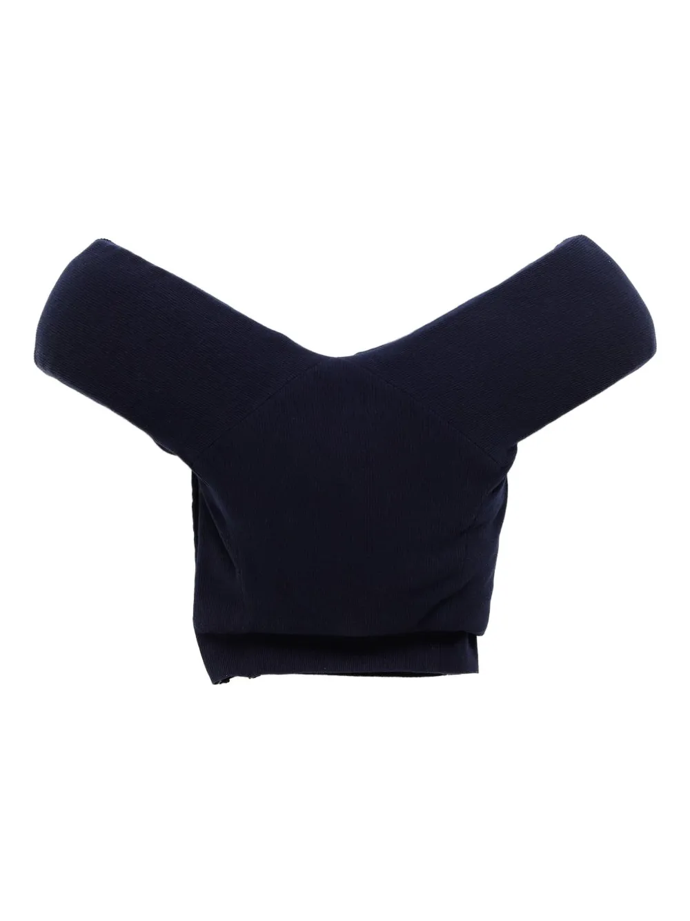 Duran Lantink top con hombros descubiertos | azul | Image 1
