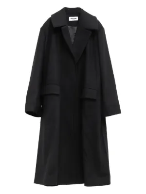 JW Anderson ウール トレンチコート | ブラック | FARFETCH JP
