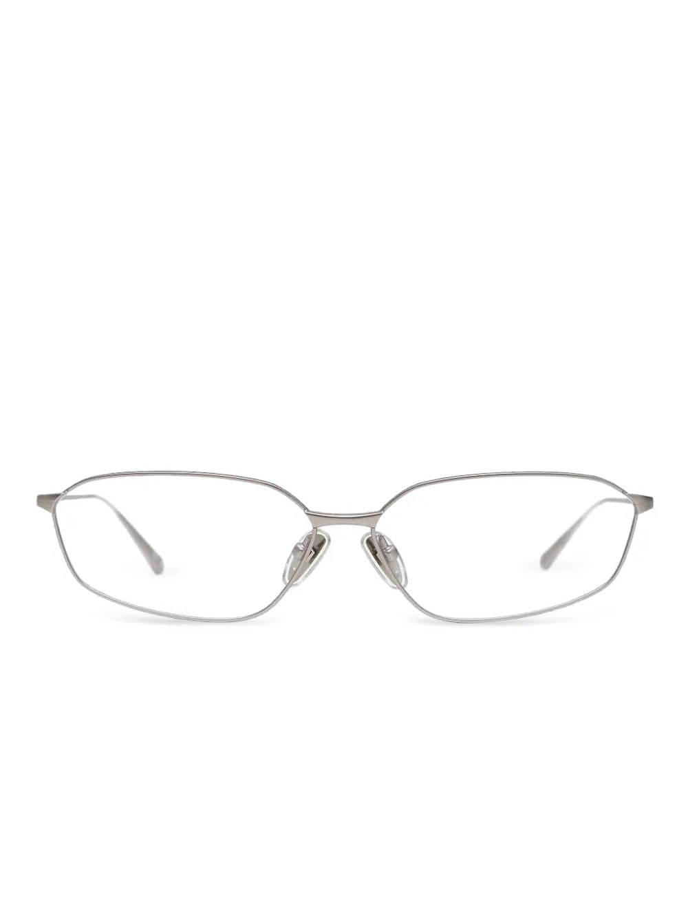 Balenciaga Eyewear geometric-frame glasses - Grau