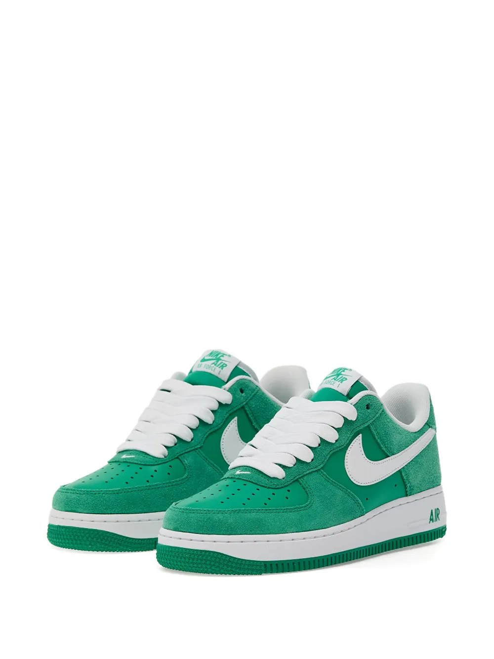 Nike suede leather trainers Green