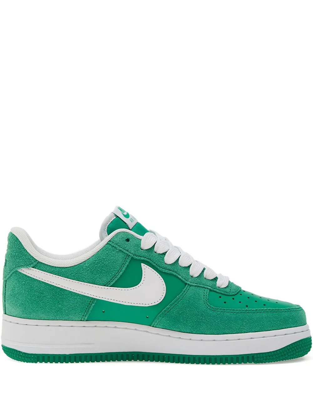 Nike suede leather trainers Green